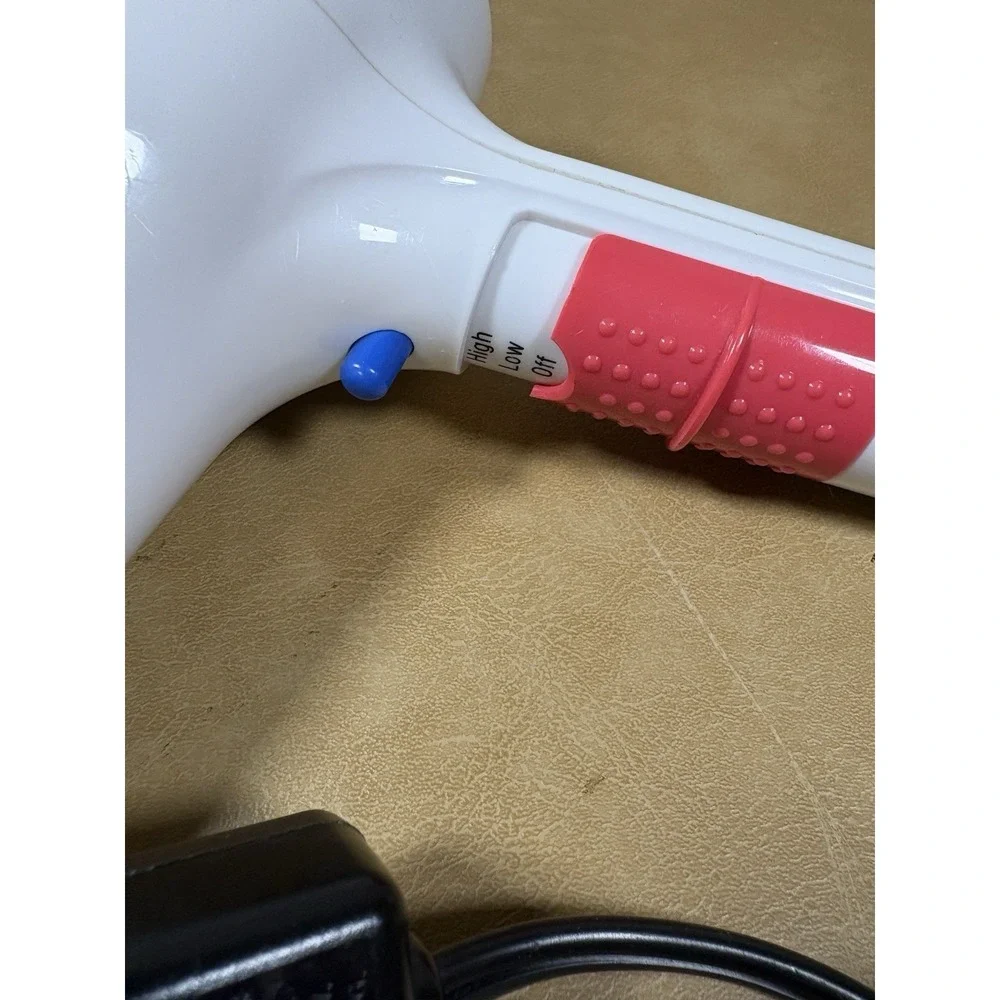 Vidal Sassoon 1600W Travel Hair Dryer Dual Heat Compact Tested Working White-249